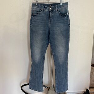 Express Skyscraper Blue Denim Jeans